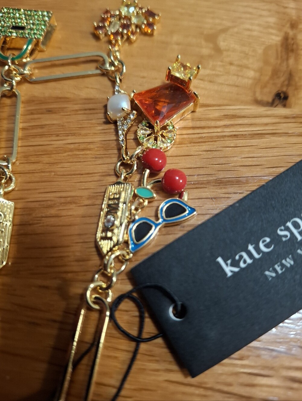 Kate Spade New York Sweet Treasures Charm Bracelet NWT - Picture 13 of 13